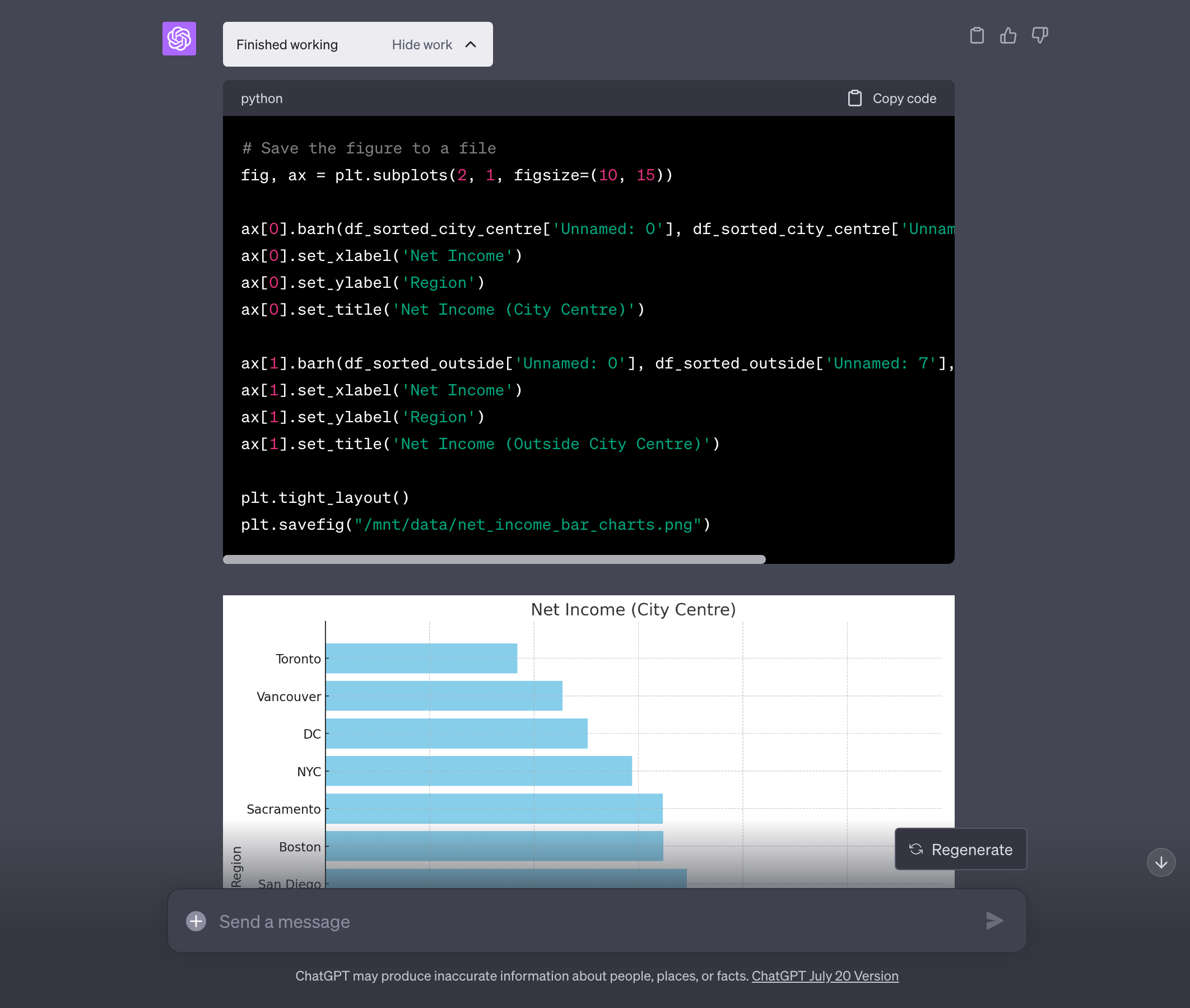 Code Interpreter's code